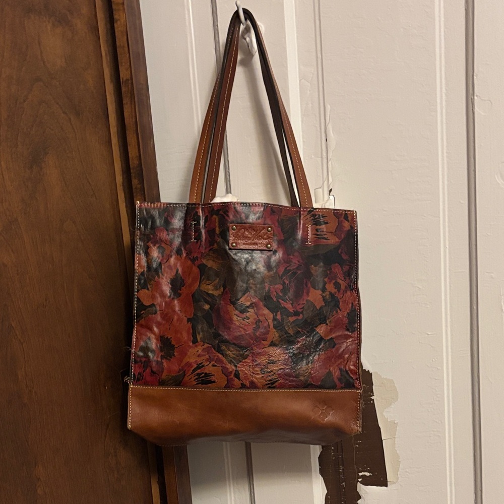 Patricia Nash Multicolor Floral Tote